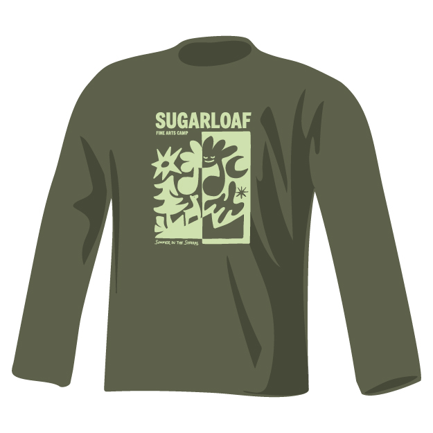 Summer in the Sierras Long Sleeve, Green